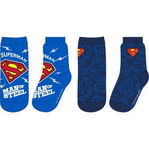 superman-licence Chlapecké ponožky - Superman 5234314, modrá Barva: Modrá, Velikost: 23-26