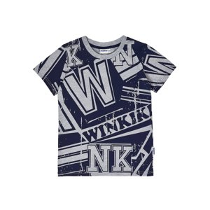 Chlapecké tričko - Winkiki WJB 92602, šedá / modrá Barva: Šedá, Velikost: 140