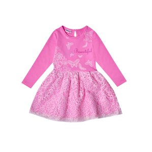 Dívčí šaty - Winkiki WKG 92565, světle růžová Barva: Růžová, Velikost: 110
