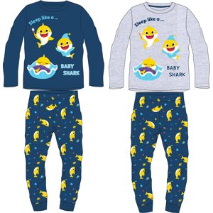 Chlapecké pyžamo - Baby Shark 5204007, tmavě modrá Barva: Modrá tmavě, Velikost: 110