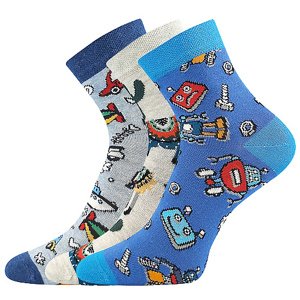 Chlapecké ponožky Lonka - Dedotik C, mix barev Barva: Mix barev, Velikost: 25-29