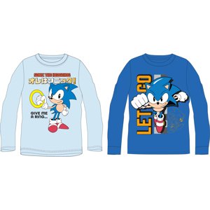 Ježek SONIC - licence Chlapecké tričko - Ježek Sonic 5202109, světlonce modrá Barva: Modrá světle, Velikost: 116