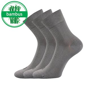 Bambusové ponožky Lonka - Demi, světle šedá Barva: Šedá, Velikost: 35-38