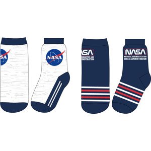 Nasa - licence Chlapecké ponožky - NASA 5234162, šedá / tmavě modrá Barva: Mix barev, Velikost: 23-26