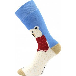 Froté ponožky Lonka - Frooloo, medvědi Barva: Modrá, Velikost: 35-38