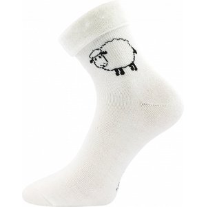 Dámské ponožky Boma - Ovečkana, smetanová Barva: Bílá, Velikost: 35-38