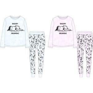 Snoopy - licence Dívčí pyžamo - Snoopy 5204605, růžová Barva: Růžová, Velikost: 134-140