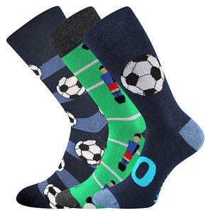 Pánské ponožky Lonka - Debox D, fotbal Barva: Mix barev, Velikost: 43-46