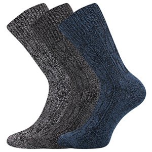 Pánské ponožky Boma - Praděd, mix tmavé Barva: Mix barev, Velikost: 35-38