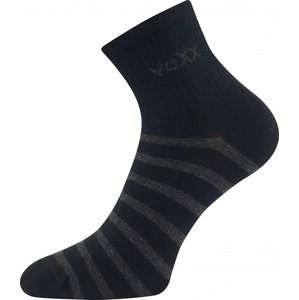Dámské ponožky VoXX - Boxana, pruhy, černá Barva: Černá, Velikost: 35-38