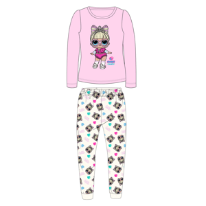 LOL. Surprise- licence Dívčí pyžamo - LOL.Surprise 5204361, růžová / smetanové kalhoty Barva: Růžová, Velikost: 98