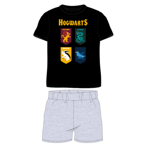 Harry Poter - licence Chlapecké pyžamo - Harry Potter 5204484, černá / světle šedý melír Barva: Černá, Velikost: 134