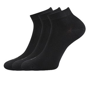 Bambusové kotníkové ponožky Lonka - Desi, černá Barva: Černá, Velikost: 43-46