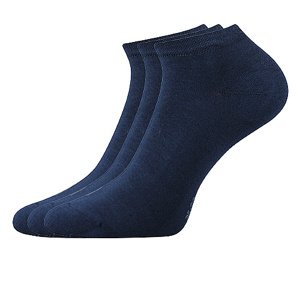 Bambusové kotníkové ponožky Lonka - Desi, tmavě modrá Barva: Modrá tmavě, Velikost: 35-38
