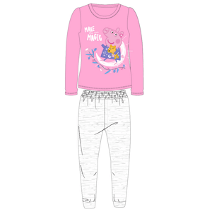 Prasátko Pepa - licence Dívčí pyžamo - Prasátko Peppa 5204888, růžová Barva: Růžová, Velikost: 104