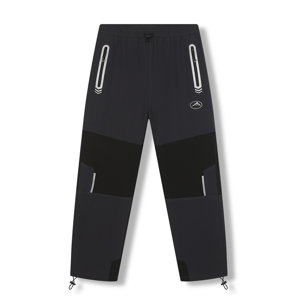 Chlapecké softshellové kalhoty - KUGO HK7586, tmavě šedá / černá kolena Barva: Šedá, Velikost: 134