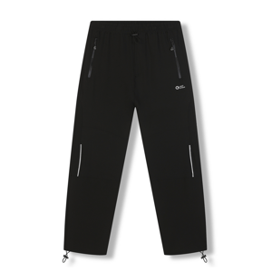 Pánské softshellové kalhoty - KUGO HK7587, celočerná Barva: Černá, Velikost: L