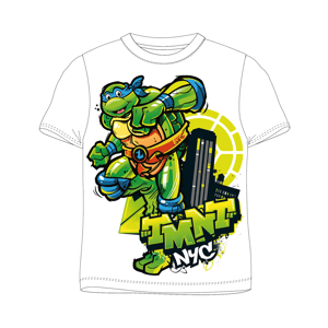 Želvy Ninja - licence Chlapecké tričko - Želvy Ninja 5202062, bílá Barva: Bílá, Velikost: 104