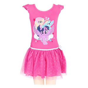 Little Pony - licence Dívčí šaty - My Little Pony 640-055, růžová světlejší Barva: Růžová světlejší, Velikost: 110