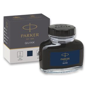Inkoust Quink do plnících per Parker - modročerný