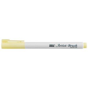 Marvy Umělecké fixy se štětcovým hrotem Artist Brush – 42 Cream Yellow