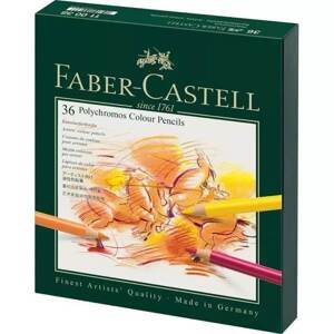 Umělecké pastelky Faber-Castell Polychromos 110038, sada 36 ks Studio Box