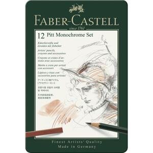 Umělecká sada Pitt Monochrome set 12 Faber-Castell