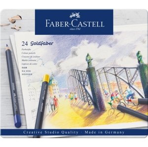 Faber-Castell Pastelky Goldfaber 114724 sada 24 barev