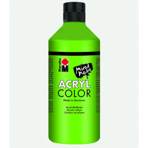 Akrylová barva Marabu Acryl Color 500 ml - zelená listová 282
