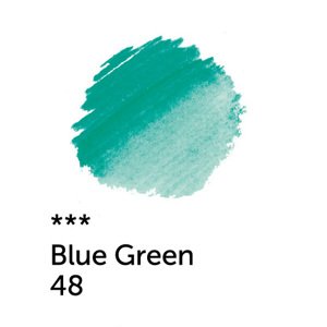 Nevskaya Palitra Akvarelová pastelka White Nights - 48 blue green