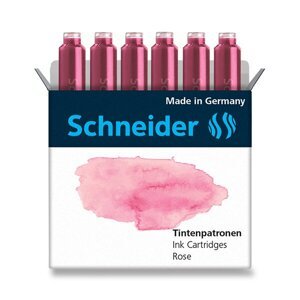 Schneider bombičky inkoustové 6 ks - růžové