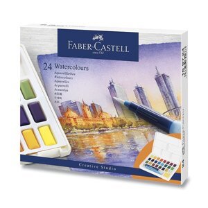 Faber-Castell Akvarelové barvy Faber Castell 24 barev