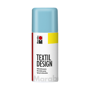 Barva na textil ve spreji Marabu Textil Design spray 150 ml - modrá karibská 091