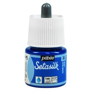 Pébéo Barva na hedvábí Setasilk 45 ml - modrá azurová 14