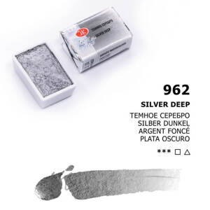 Nevskaya Palitra White nights 1911-962M akvarel 2,5 ml Silver deep