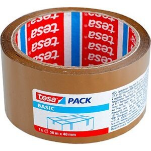 Lepící páska TESA Basic 58573 48 mm, 50 m hnědá
