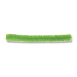 Heyda Plyšový drát 10 ks 8 mm 50 cm středně zelený