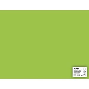 Barevný papír Apli 50x65 cm 170g - světle zelený