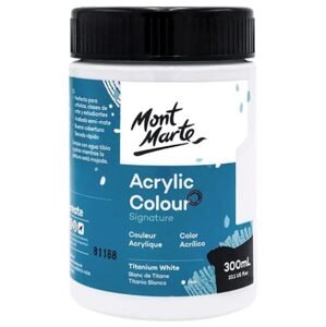 MontMarte Mont Marte Akrylová barva 300 ml - běloba titanová