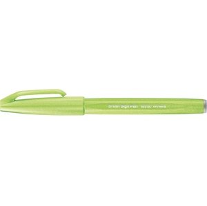 Štětcový fix Pentel Brush Pen Sign SES15 - zelený světle