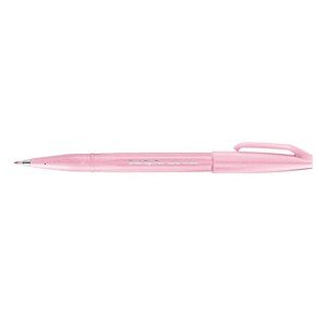 Štětcový fix Pentel Brush Pen Sign SES15 - růžový pastelový