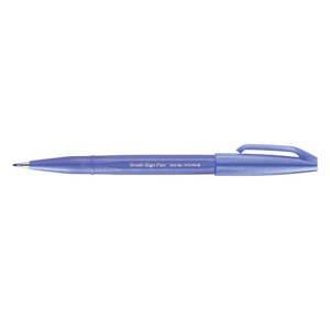Štětcový fix Pentel Brush Pen Sign SES15 - modro fialový