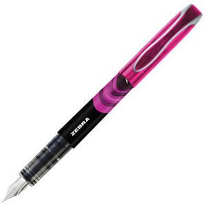 Zebra TZ19678 inkoustové pero 0,6 mm, růžové
