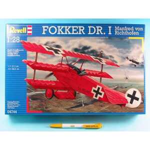 Plastic modelky letadlo 04744 - Fokker Dr.I 'Richthofen' (1:28)