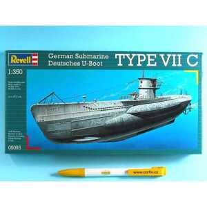 Plastic modelky ponorka 05093 - U-Boot Typ VIIC (1: 350)