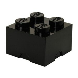 LEGO® úložný box 4 - černá 250 x 250 x 180 mm