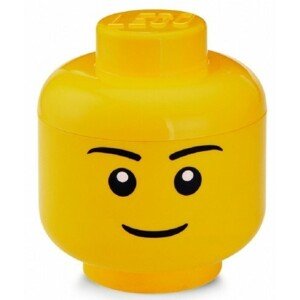 LEGO® úložný box hlava velikost S - kluk