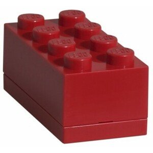 LEGO® mini box 8 - červená 46 x 92 x 43 mm