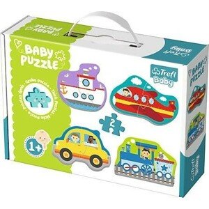Trefl Baby Puzzle transportní vozidla