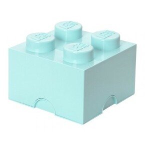 LEGO® úložný box 4 - aqua 250 x 250 x 180 mm